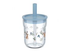 Little Dutch Láhev s brčkem 250 ml Forest Friends