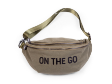 Childhome Torbica za okoli pasu On The Go Canvas Khaki