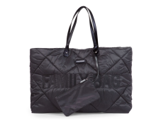 Childhome Cestovní taška Family Bag Puffered Black