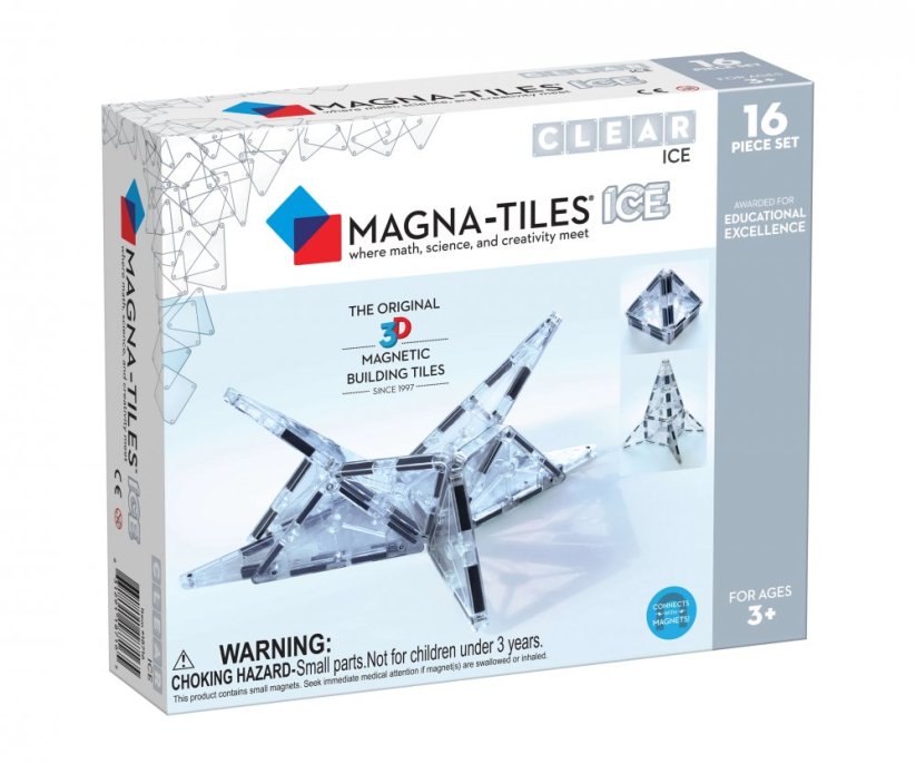 Magna-Tiles Magnetická stavebnice Ice 16 dílů