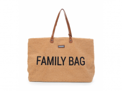 Childhome Cestovní taška Family Bag Teddy Beige