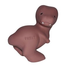 Tikiri Dinos - hrkálka a hryzátko z prírodnej gumy (T-Rex)