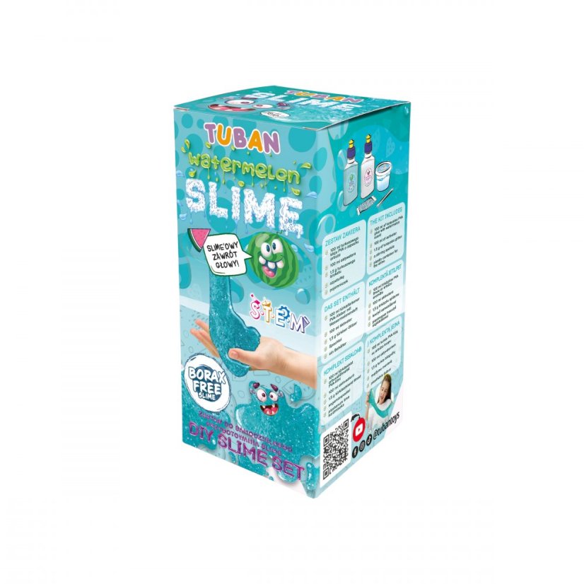 TUBAN DIY Slime Sada na výrobu slizu Melón