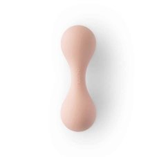 Mushie Silikónová hrkálka - blush