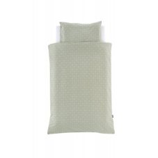 TRÄUMELAND obliečky Jersey 100/135 + 40/60 Kuschelhase Grün