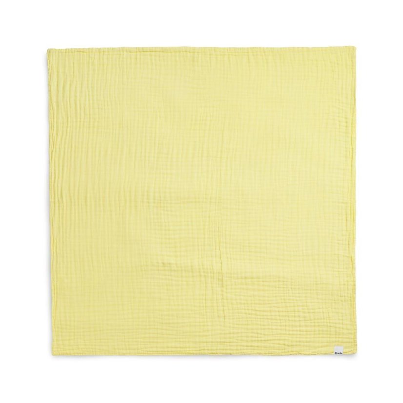 Elodie Details Mušelínová deka pre bábätko Crinkled blanket - Sunny Day Yellow