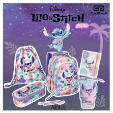 Coolpack Zápisník B6 s 3D postavičkou Stitch Pastel