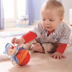Haba Textilná húpacia hračka Roly-Poly Šašo