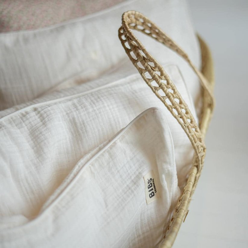 BIBS mušelínové obliečky z BIO bavlny (Ivory)