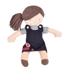 Bonikka Sweeties látková bábika (Ruby – modré jeansové šaty)