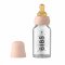 BIBS Baby Bottle skleněná láhev 110ml (Blush)