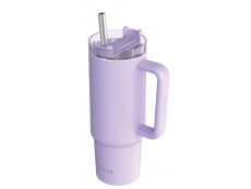 Quokka Nerezový termohrnček so slamkou Stream Purple 950 ml