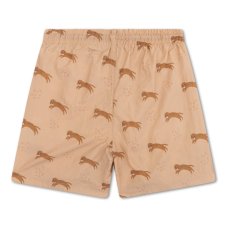 Swim Essentials Plavecké šortky s UPF 50+ Brown Leopard