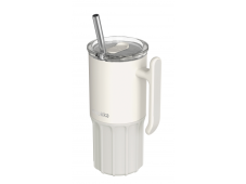 Quokka Nerezový termohrnček so slamkou Umi Ivory 720 ml