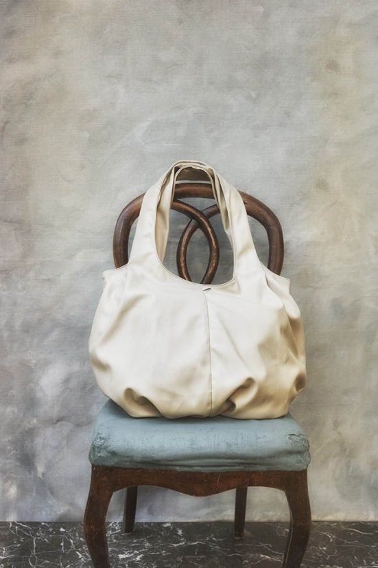 Draped Tote Elodie Details - Pure Khaki