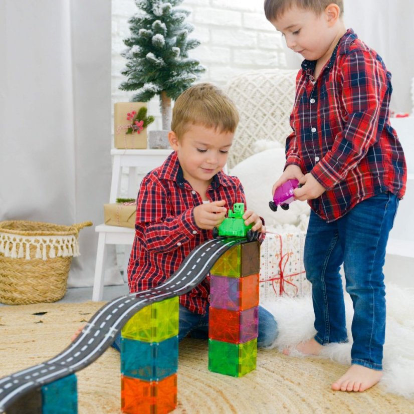 Magna-Tiles Magnetická stavebnica Downhill Duo 40 dielov