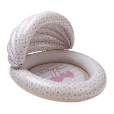 Swim Essentials Nafukovací bazén so strieškou Cozy Hearts 100 cm