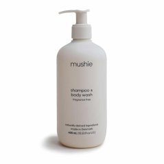 Mushie Organic Baby šampón na telo a vlásky 400ml (bez vône)