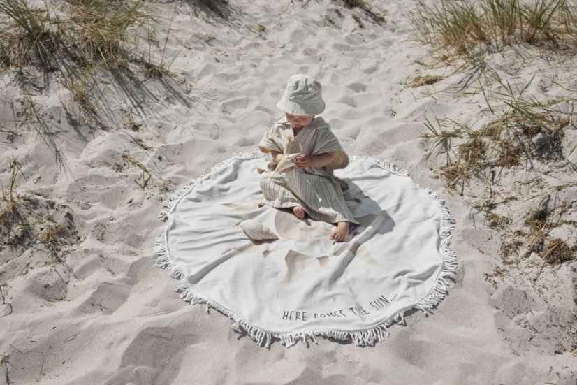 Elodie Details Detský klobúk proti slnku Sun Hat - Pinstripe - Vek: 2 - 3 roky
