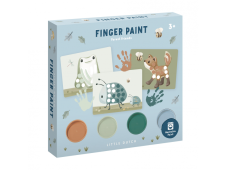 Little Dutch Kreativní sada malování prsty Forest Friends