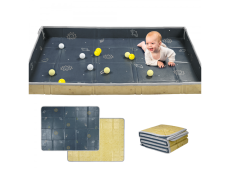 Taf Toys Pěnová hrací podložka s míčky Modrá žlutá