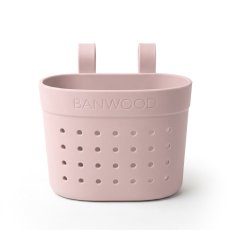 Banwood košík Pin & Ride (Faded Pink)