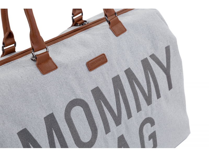 Childhome Torba za previjanje Mommy Bag Canvas Grey