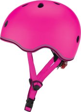Globber detská prilba Go Up Lights XXS/XS ( 45-51CM ) Deep Pink