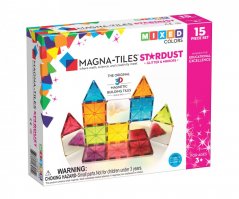 Magna-Tiles Magnetická stavebnice Stardust 15 dílů