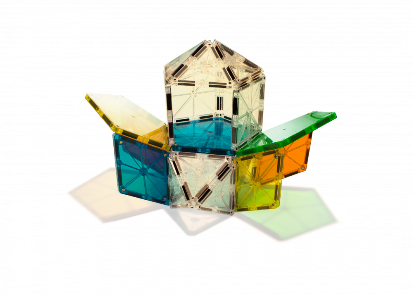 Magna-Tiles Magnetická stavebnica Polygons 8 dielov