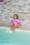 Swim Essentials Plovací vesta s rukávky Leopard růžový 2–6 let