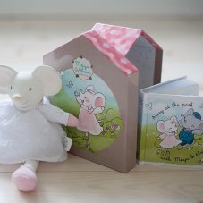 Meiya&Alvin darčekový set DELUXE knižka + hračka (sloník Alvin)
