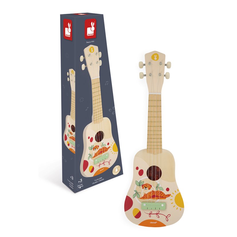 Janod Leseno ukulele Sunshine