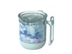 Quokka Nerezový termohrnček Wave Gingko Leaves 260 ml