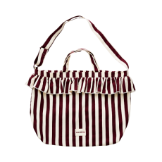 Wildride Taška cez rameno Bordeaux Stripe