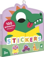 Janod Stickers Samolepky Dinosaurus 100 ks balenie S