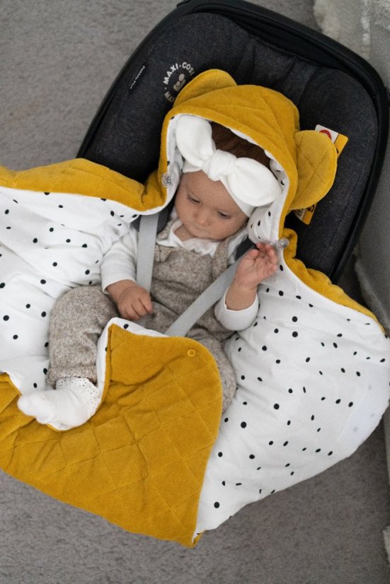 Fusak/zavinovačka/deka do autosedačky Sleepee Royal Sand