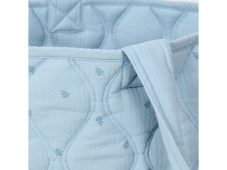 Little Dutch Košík textilný obojstranný extra veľký Pure Denim Blue