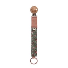 BIBS x LIBERTY klip na cumlík z BIO bavlny (Pine)