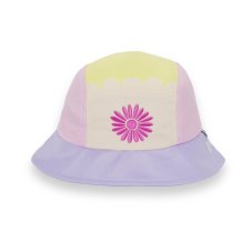 KiETLA FUN FLEUR klobúčik s UV ochranou - Flower Yellow (42 - 45 cm)