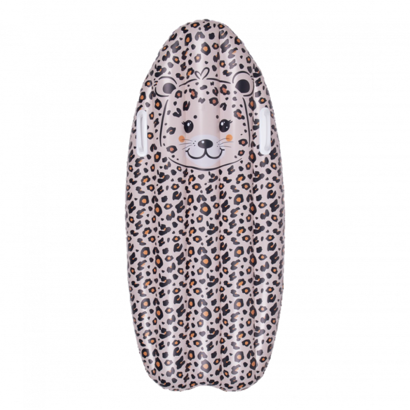 Swim Essentials Nafukovací surf Leopard béžový