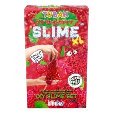 TUBAN DIY Slime Sada na výrobu slizu Jahoda XL