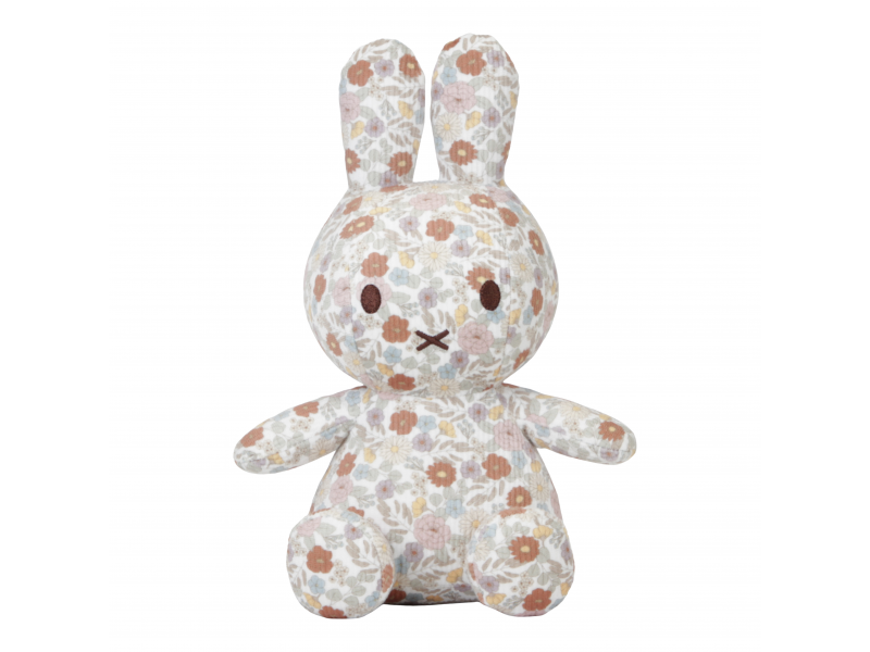 Little Dutch Králiček Miffy textilný Vintage Kvety 25 cm