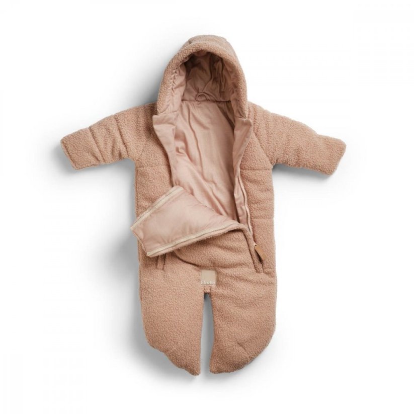 Baby overal Elodie Details - Pink Bouclé - Věk: 0 - 6 měsíců