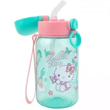 Coolpack Fľaša na pitie mentolová Hugo 500 ml Hello Kitty Pastel Pink