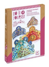 DJECO DIY-Vytvoř si sám Korunky z mozaiky: Čarodějky