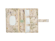 KikkaBoo Puzdro na plienky Secret Garden Beige