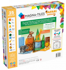Magna-Tiles Magnetická stavebnica Safari 25 dielov