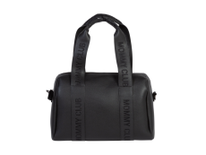 Childhome Přebalovací taška Mommy Club Signature Vegan Leather Black