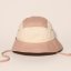 KiETLA klobúčik s UV ochranou 1-2 roky (Green / Natural / Pink)